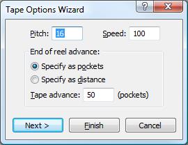 BPWin Tape Options Wizard